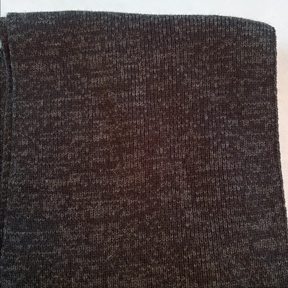 Alfani Black Marled Acrylic Scarf 9” x 60”